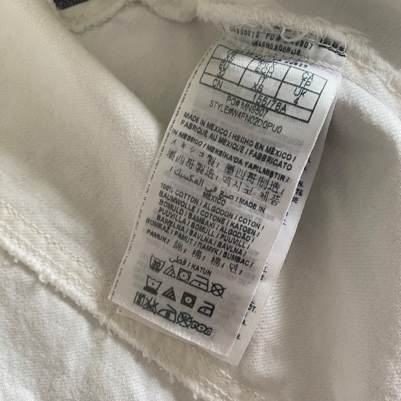 Guess Distressed White Denim Vest - Picture 9 of 12